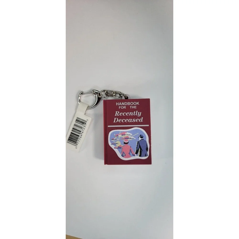 Beetlejuice Handbook For The Recently Deceased Keychain
